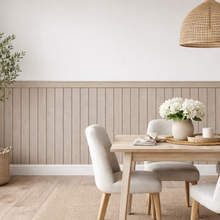 Load image into Gallery viewer, Wainscoting Wall Panel Kit - Slat - 1966mm × 1019mm (Half Wall)
