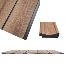 Load image into Gallery viewer, Wainscoting Wall Panel Kit - Slat - 1966mm × 1019mm (Half Wall)
