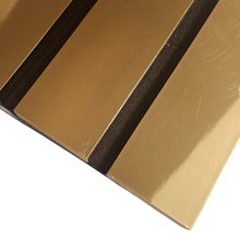 Load image into Gallery viewer, Premium Acoustic Coloured WIDE SLAT Wall Panels - 3 sided -240cm x 30cm (2 pack)
