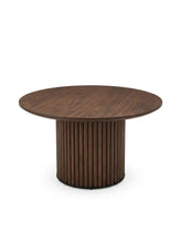 Load image into Gallery viewer, Rowen Walnut Coffee Table - Ribbed Pedestal
