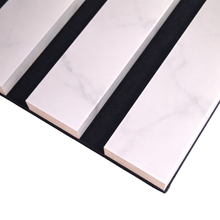 Load image into Gallery viewer, Acoustic Slatted Wall Panels - Luxe Finish - 240cm x 60cm (4 pack)
