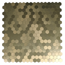 Load image into Gallery viewer, Self Adhesive 3D Mosaic Wall Tiles - Mini Hexagon - 30cm x 30cm (10 pack)
