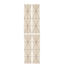Load image into Gallery viewer, Superlightweight Harlequin - Self Adhesive Acoustic Wall Panels - 120cm x 30cm (4 pack)
