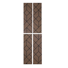 Load image into Gallery viewer, Superlightweight Shard - Self Adhesive Acoustic Wall Panels - 120cm x 30cm (4 pack)
