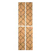 Load image into Gallery viewer, Superlightweight Shard - Self Adhesive Acoustic Wall Panels - 120cm x 30cm (4 pack)
