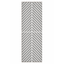 Load image into Gallery viewer, Superlightweight Herringbone - Self Adhesive Acoustic Wall Panels - 120cm x 30cm (4 pack)
