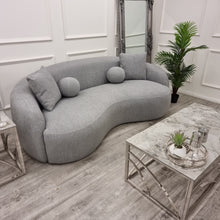 Load image into Gallery viewer, The Wave Boucle Sofa - Grey
