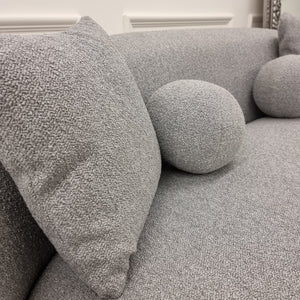 The Wave Boucle Sofa - Grey