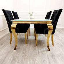 Load image into Gallery viewer, Bentley Gold Dining Chair
