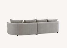 Load image into Gallery viewer, Aluxo Rubin Corner Chaise in Pebble Boucle
