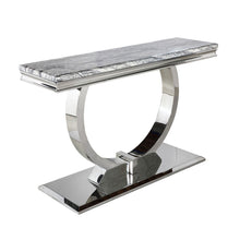 Load image into Gallery viewer, Arriana Console with Dark Grey Marble Top
