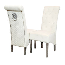 Load image into Gallery viewer, Emma Dining Chair in Cream Velvet
