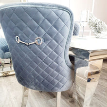 Load image into Gallery viewer, Kate Dining Chair in Dark Grey Velvet

